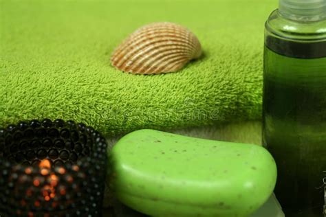 green spa stock image image  massage care glass