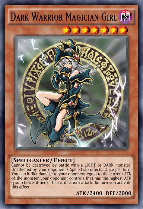 dark warrior magician girl by dino master on deviantart