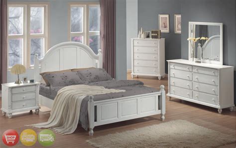 kayla transitional white finish bedroom furniture setfree