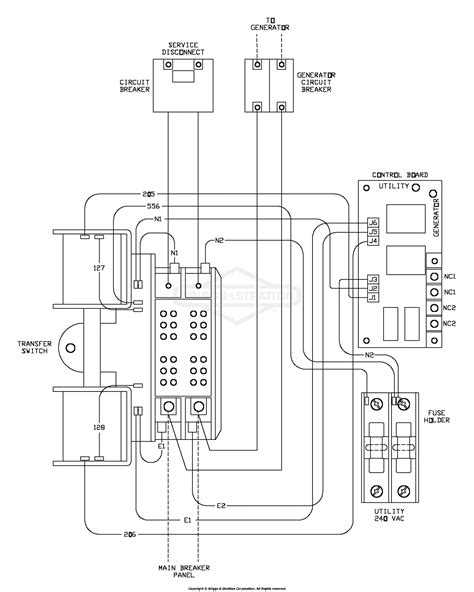wiring diagram  generac automatic transfer switch wiring diagram