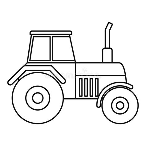 tractor  drawing    clipartmag
