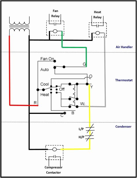 rheem heat pump wiring schematic