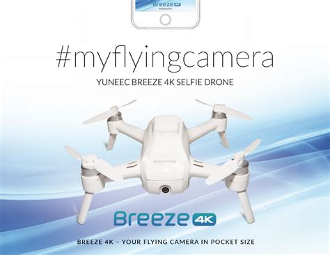 yuneec breeze  selfie drone product dronetrest