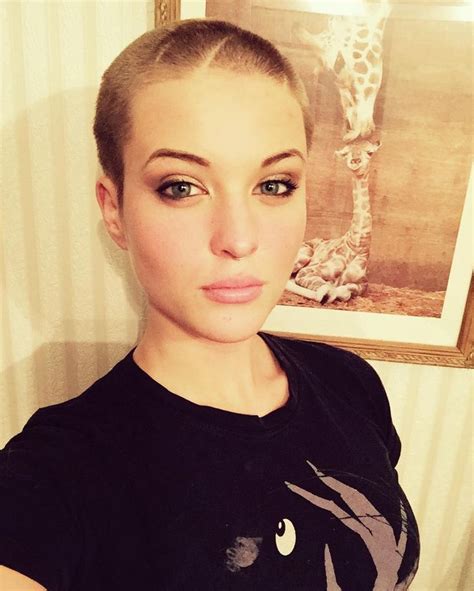 baily bullock on instagram “had to shave my hair off💇🏼” very short