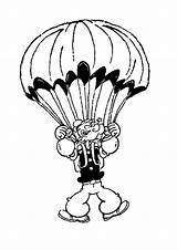 Parachute Popeye Colorier Sailor Cimentaciones Alturas Visto Designlooter Más Enseguida Elija Obra Gusten Colores sketch template