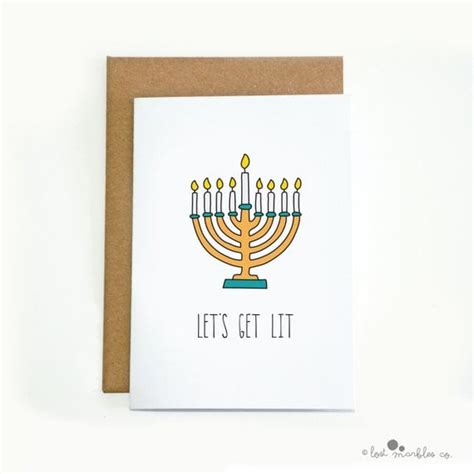 Adult Hanukkah Card Funny Holiday Cards Popsugar Love