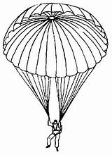 Paracaidistas Parachutiste Colorare Ricorrenze Coloriage Cliccate sketch template