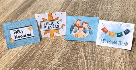 christmas cards  spanish   holidays