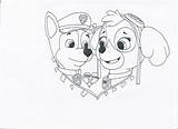 Patrol Paw Chase Sky Skye Coloring Pages Drawing Color Sketch Printable Fan Clipart Cartoons Getcolorings Comments Coloringhome Paintingvalley Library Xxxpicss sketch template