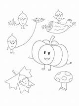 Coloring Pages Seasonal Erase Dry Book Acorns Pumpkin Printable sketch template