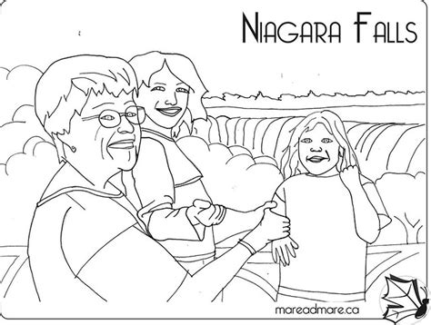 C2c Colouring Page Niagara Falls This Is What It S
