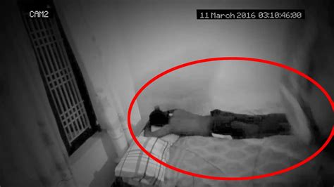 paranormal activity caught on cctv camera ghost attac