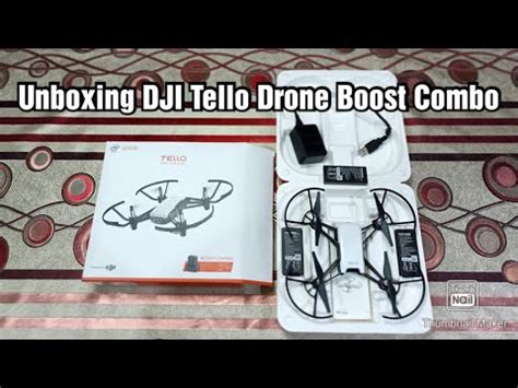 unboxing dji tello drone boost combo youtube