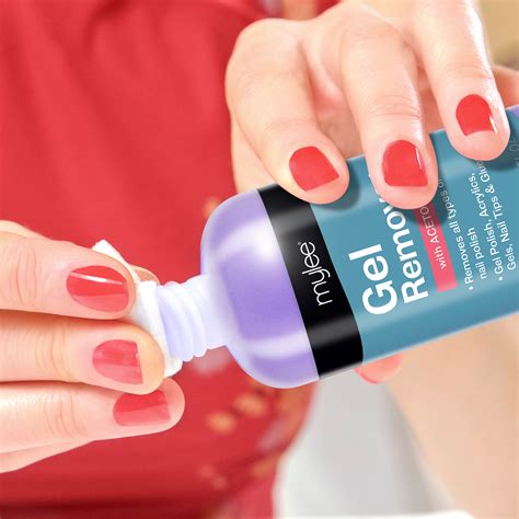 mylee gel polish remover acetone uv led nail polish cleaner manicure
