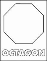 Coloring Pages Octagon Shapes Open Click Larger Window Below Another Any sketch template