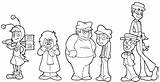 Coloring Pages Del Chavo Chespirito Ocho Characters Personajes Getcolorings Getdrawings sketch template
