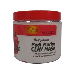 spa redi pedi mask cream pomegrenate  oz