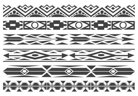 native american patterns vector art design native american projects