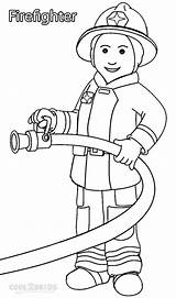 Helpers Firefighter Coloringme sketch template