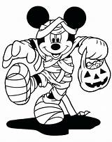 Mummy Coloring Printable Pages Sheet Mickey sketch template