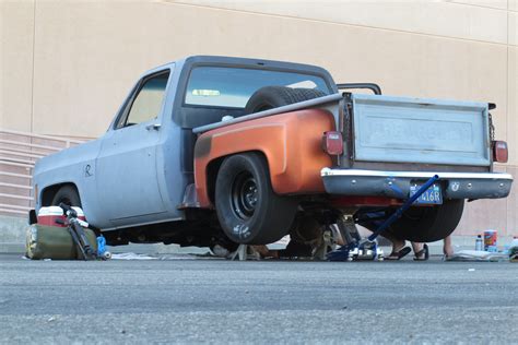 muscle truck  building   finish  project hot rod network