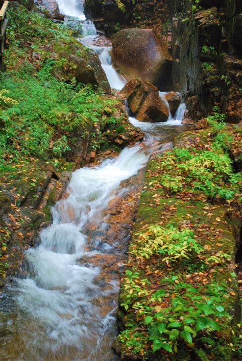 The Travels More Waterfalls In Franconia Notch State Park