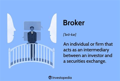 broker definition types regulation  examples