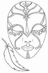 Masken Venezianische Ausmalen Faschingsmasken Vorlagen Fasching Steine Augen Maskenball Mosaik Maske Malen sketch template