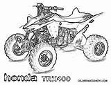 Coloring Pages Atv Quad Wheeler Honda Drawing Bike Four Colouring Sketch Printable Color Sheets Paintingvalley Trx400 Truck Drawings Kids Pa sketch template