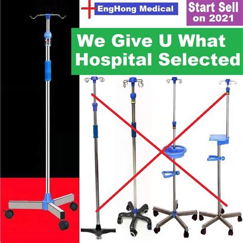 enghong drip pole drip pole stand drip stand drip hanger drip water holder pengangkat