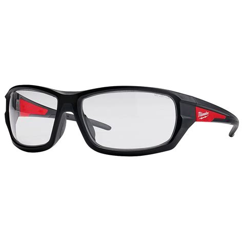 milwaukee tool performance safety glasses with clear lenses the home