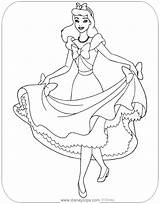 Imprimir Cinderela Colorir Disneyclips sketch template