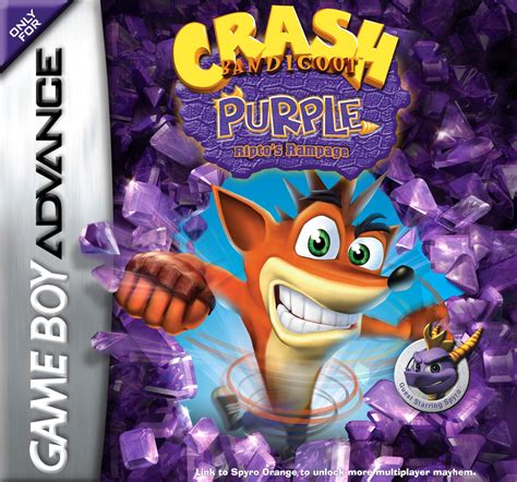 crash bandicoot purple riptos rampage game boy advance ign
