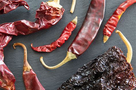 common dried chile peppers  spice   dish