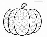 Dot Pumpkin Printable Pages Marker Do Worksheet Coloring Halloween Printables Preschool Worksheets Activities Fall Kids Theresourcefulmama Clipart Crafts Dots Sheets sketch template