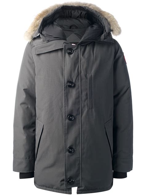 Canada Goose Goose Chateau Parka In Grey Gray For Men