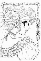 Coloring Pages Shoujo 塗り絵 Japanese Book Shojo ぬりえ Manga Picasa Albums Web Coloriage Printable Princess Mia Cute Anime Girl 女 sketch template