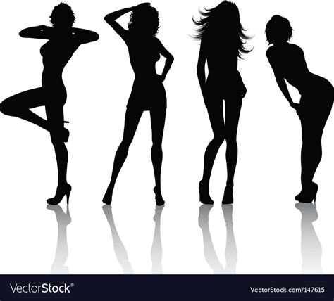 sexy females royalty free vector image vectorstock