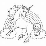 Coloring Pages Unicorn Horse Choose Board sketch template