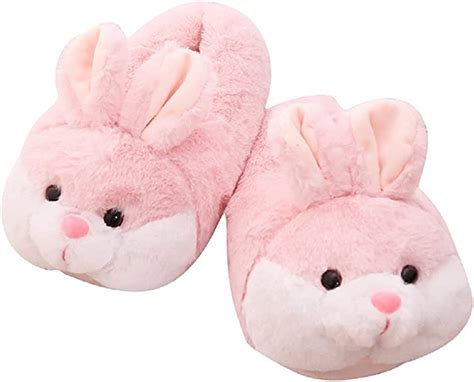 handkei womens bunny slippers gifts funny animal slippers bunny indoor