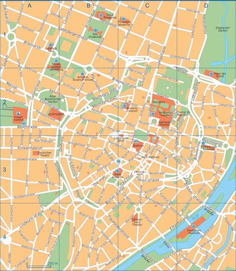 munich street map