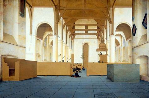 interior   sint odulphuskerk  assendelft  pieter saenredam wikiartorg