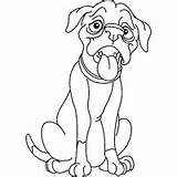 Boxer Coloring Pages Dog Puppy Panting Boxers Hound Print Surfnetkids Books Next Getcolorings Choose Board sketch template