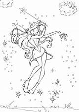 Fairy Pages Coloring Flying Fairies Getcolorings Getdrawings Magic sketch template
