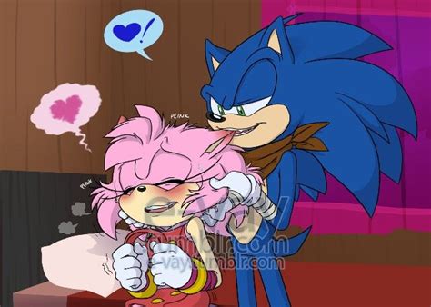 Happy Birthday Amy Rose 3 By E Vay Sonic And Amy Sonic