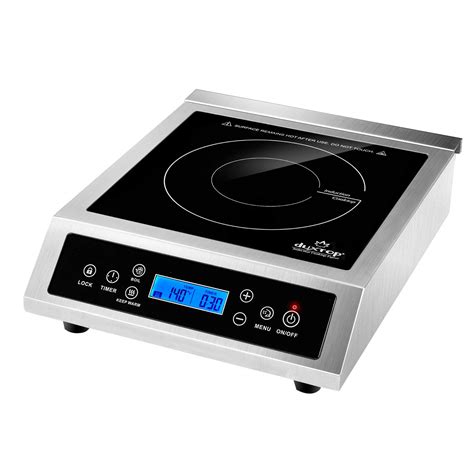 duxtop professional portable induction cooktop commercial range countertop burner  watts