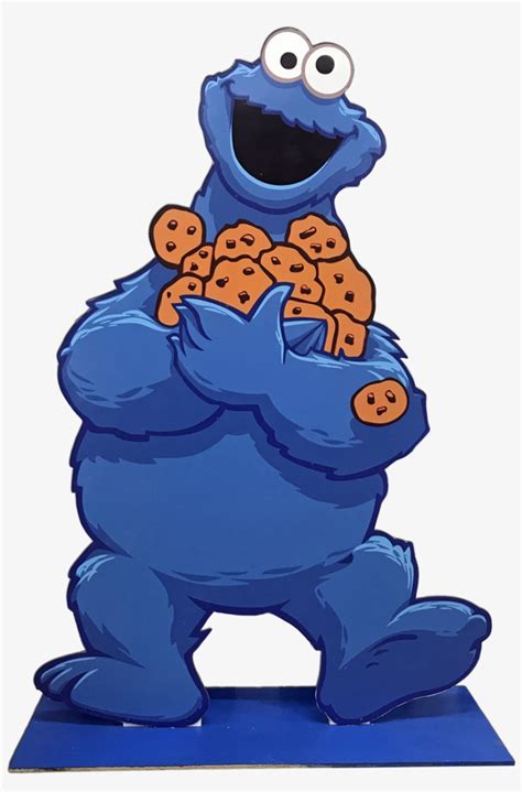 cookie monster sesame street character clipart transparent png
