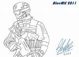 Duty Call Coloring Pages Warfare Advanced Colouring Gun Bing Frost Mw3 Kids Deviantart Lines Cute sketch template