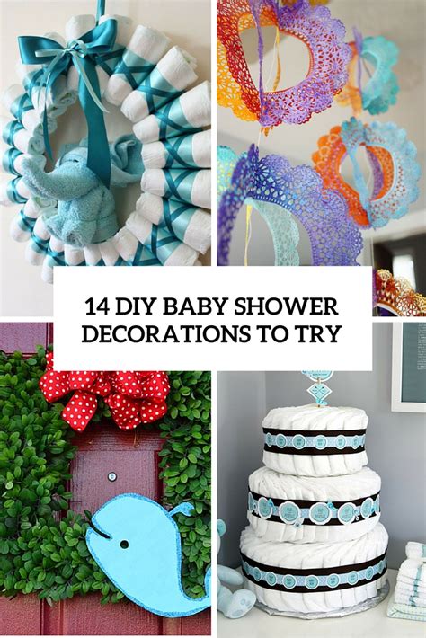 cutest diy baby shower decorations   shelterness