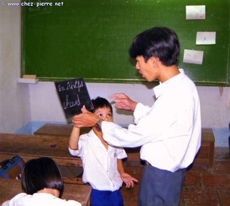 pierre au vietnam photos dans les classes de can tho 2